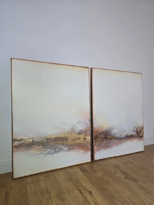 nowoczesna-abstrakcja-bialy-miedziane-brazy