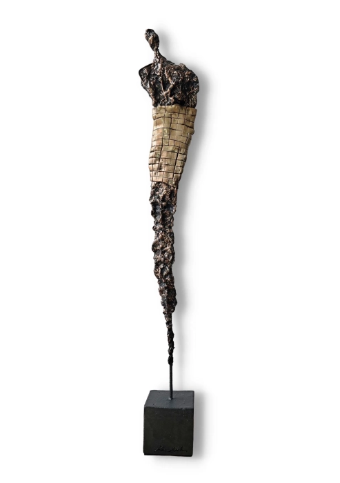 Strateg no. 10 | rzeźba abstrakcyjna 92 cm