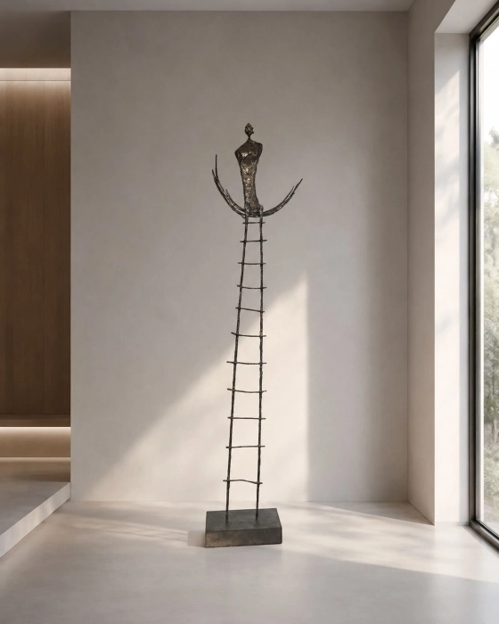 Duża Rzeźba Symboliczno-Abstrakcyjna | Marzyciel no.6 | 193 cm