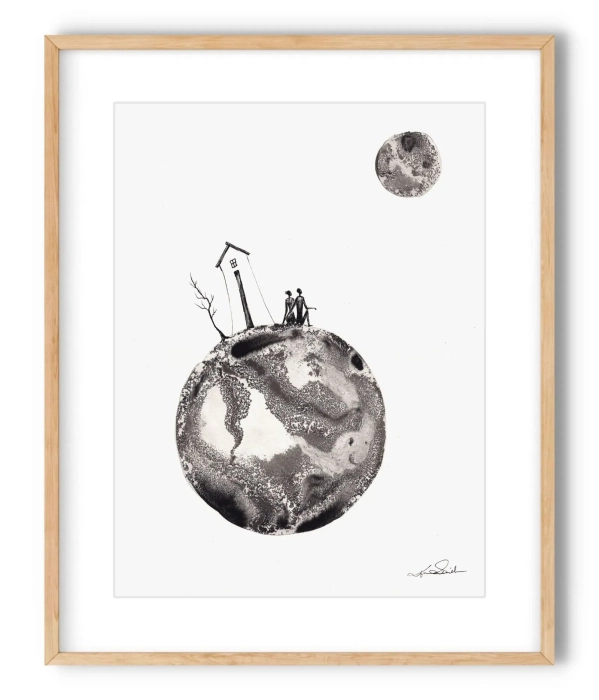 Oryginalna grafika  artystyczna 30x40 Dreams  