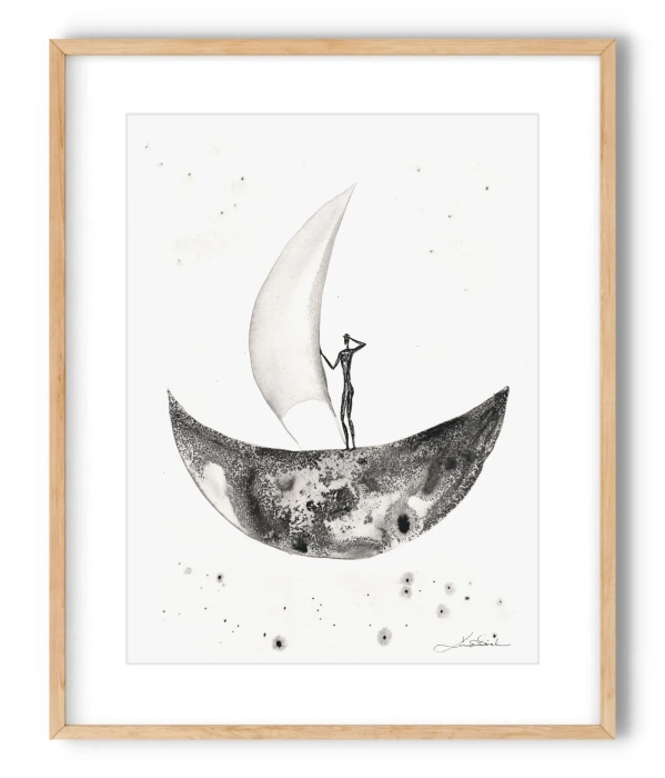 Oryginalna grafika  artystyczna 30x40 Dreams   