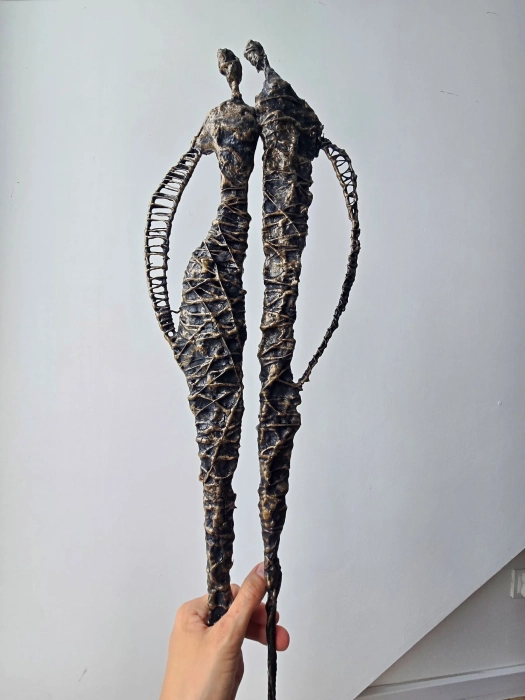 USKRZYDLENI Rzeźba 94cm |Cykl Sploty no.238
