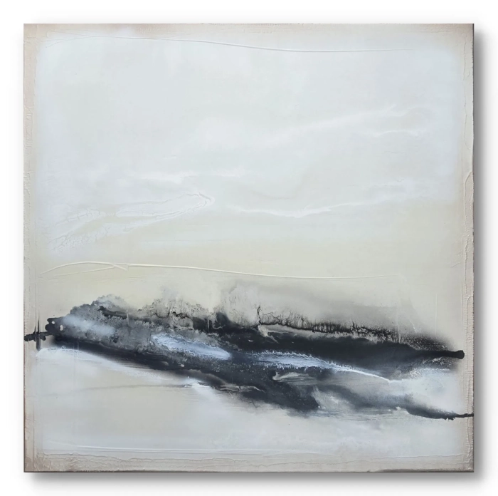 Minimalistyczna Abstrakcja 120x120 Horyzont Ciszy