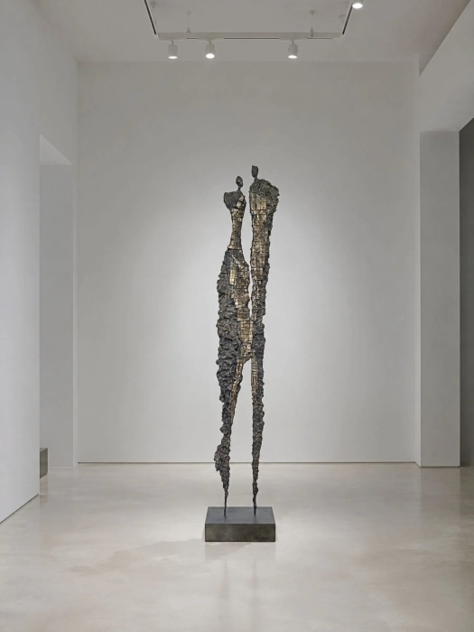 Rzeźba Złożoność 192 cm | no.16 |czarny i brąz antyczny