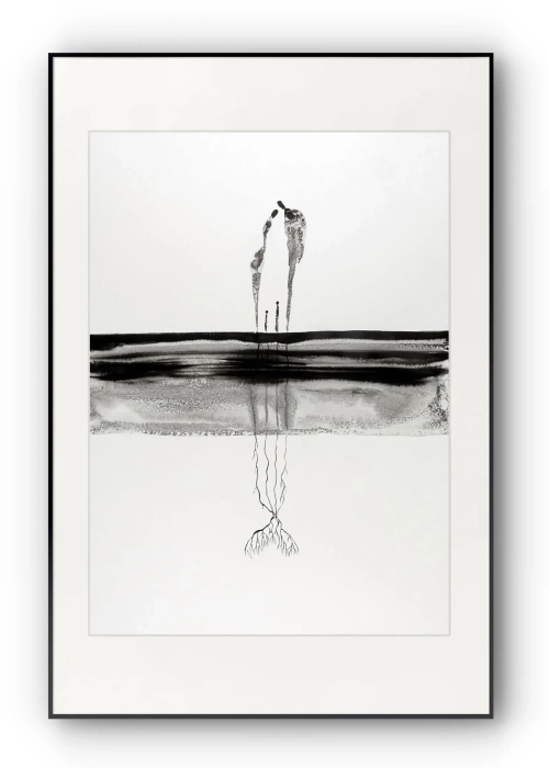Oryginalna grafika  artystyczna 50x70 