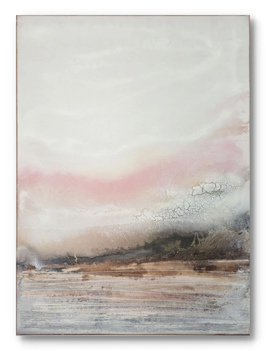 Pastelowa Mała Abstrakcja 60x80 Horyzont Ciszy