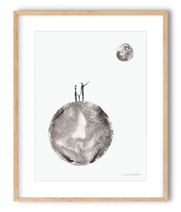 Oryginalna grafika  artystyczna 30x40