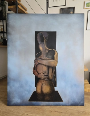 pracownia-artystki-galeria-sztuki-Wspolobecnosc-obrazy-młoda-sztuka-surrealizm-krystyna-siwek