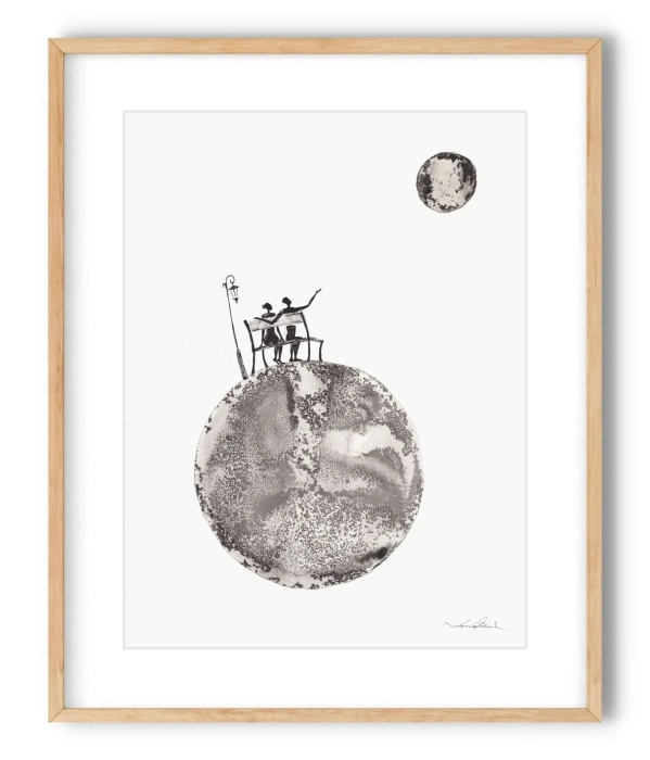 Oryginalna grafika  artystyczna 30x40 Dreams