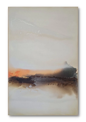 Twilight — obraz abstrakcyjny 150x100 cm z cyklu Energie Krystyna Siwek