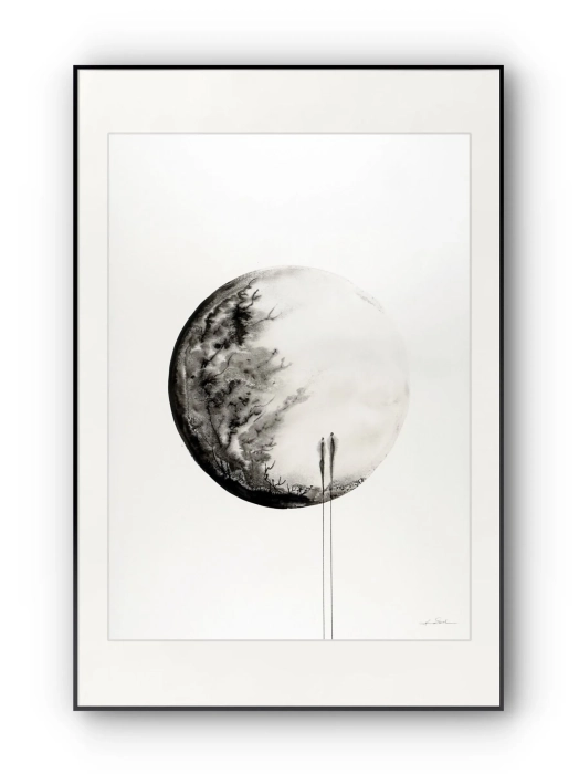 Oryginalna grafika  artystyczna 50x70  