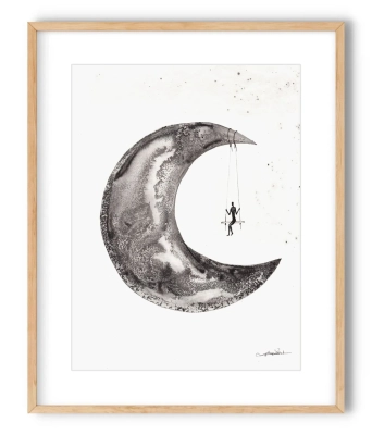chwila-dla-siebie-grafika-tuszem-30x40