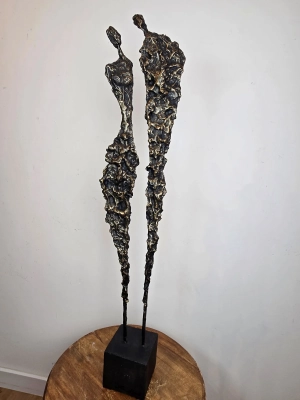 Rzeźba Balance z cyklu Sploty no. 275 Krystyna Siwek 82 cm