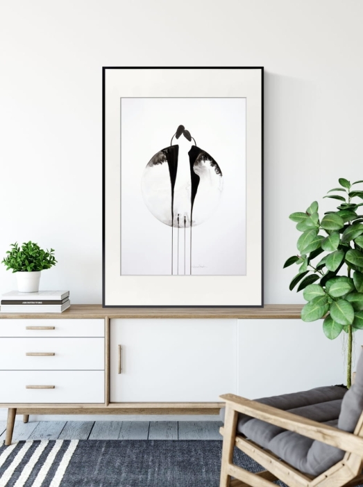 obraz 50 x 70 cm malowany ręcznie, abstrakcja