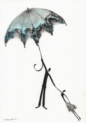 grafika parasol