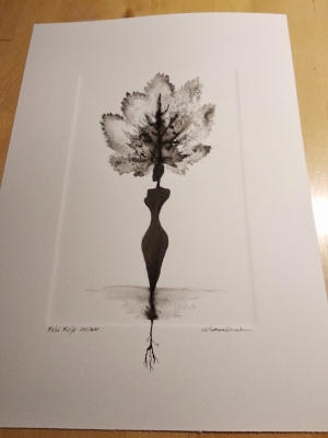 grafika czarno biała