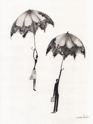deszcz-parasol