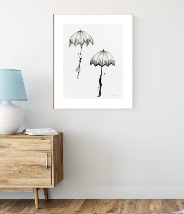 grafika 40 x 50 cm ręcznie malowana, nowoczesne obraz do salonu