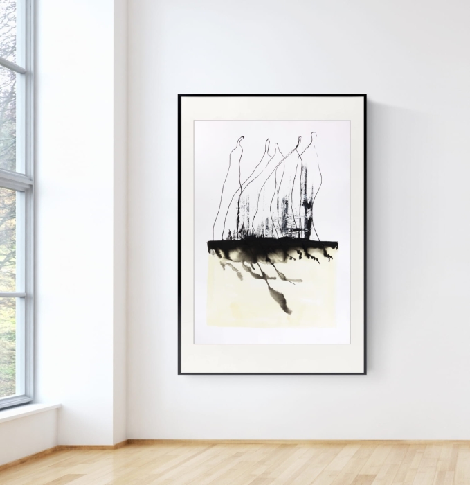 abstrakcja 70x100,  abstrakcja do salonu