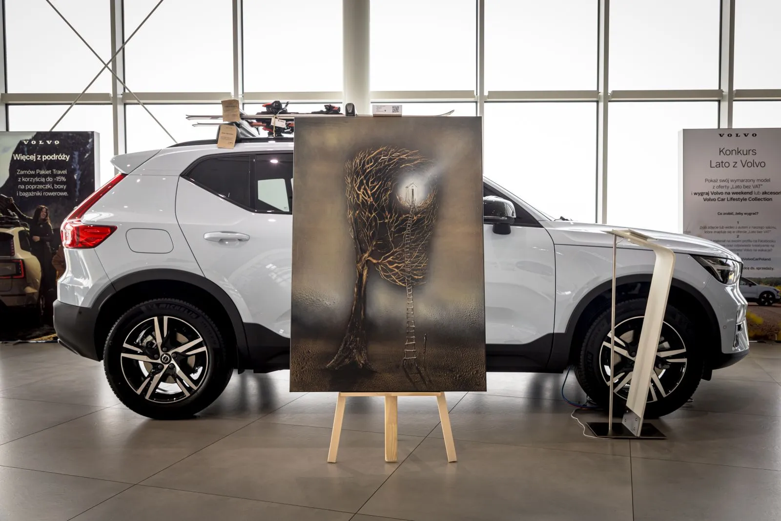 Wystawa SPLOTY – Krystyna Siwek, Volvo Car Wrocław-Bielany